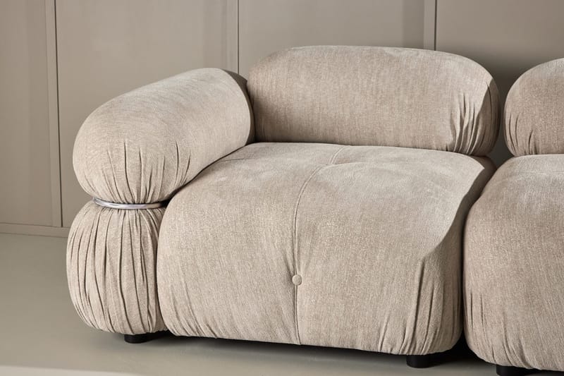 2-Seat Sofa Venture Home Beige Silver - Møbler - Sofaer - 2 seter sofa