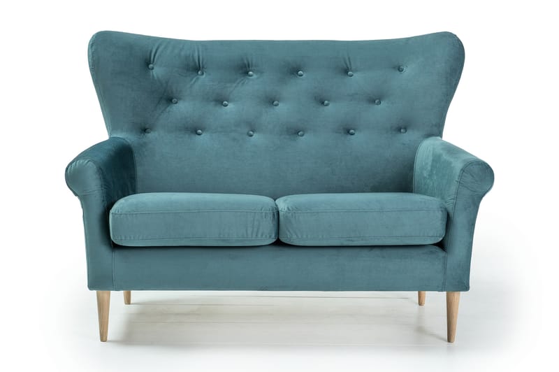 Amely 2-seters sofa - Turkis - Møbler - Sofaer - 2 seter sofa