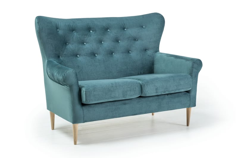 Amely 2-seters sofa - Turkis - Møbler - Sofaer - 2 seter sofa