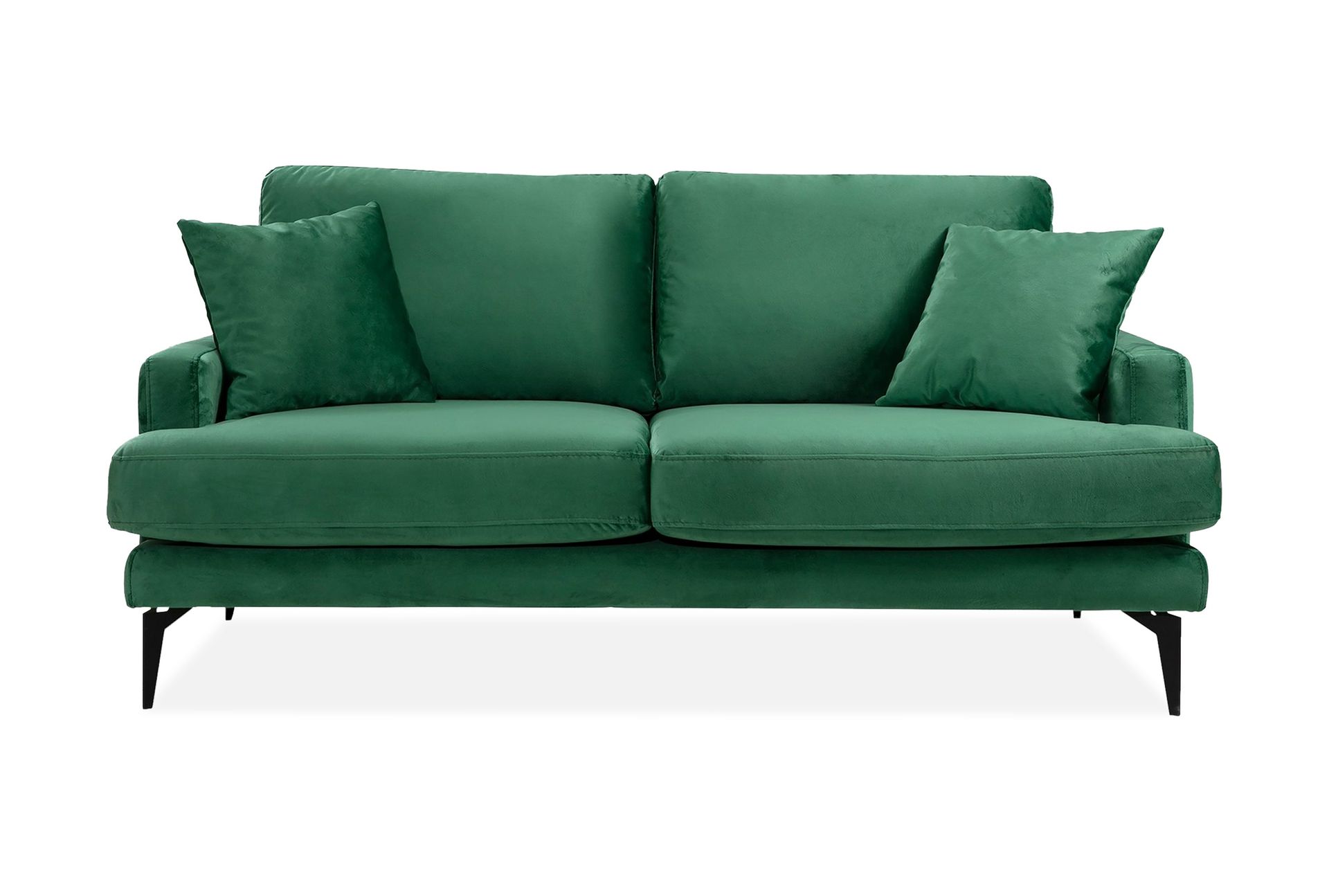 Andary 2-seters Sofa - Grønn/Svart