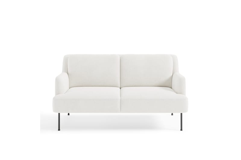 Angele Sofa 2-seters - Hvit - 2 seter sofa