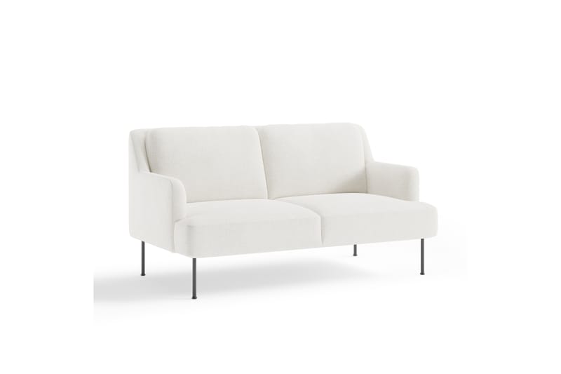 Angele Sofa 2-seters - Hvit - 2 seter sofa