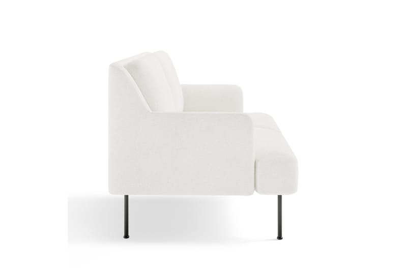 Angele Sofa 2-seters - Hvit - 2 seter sofa