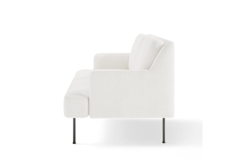 Angele Sofa 2-seters - Hvit - 2 seter sofa