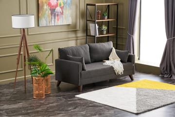 Antigua 2-seters Sofa - Anstrasitt/Natur - Møbler - Sofaer - 2 seter sofa