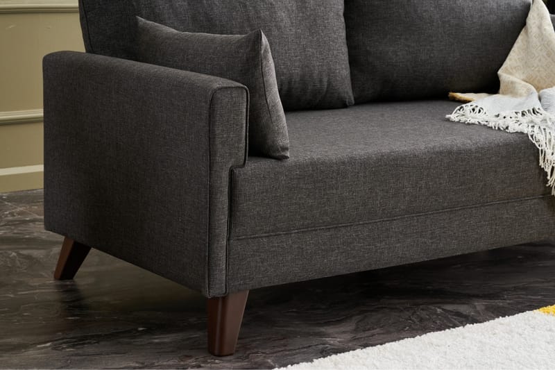Antigua 2-seters Sofa - Anstrasitt/Natur - Møbler - Sofaer - 2 seter sofa
