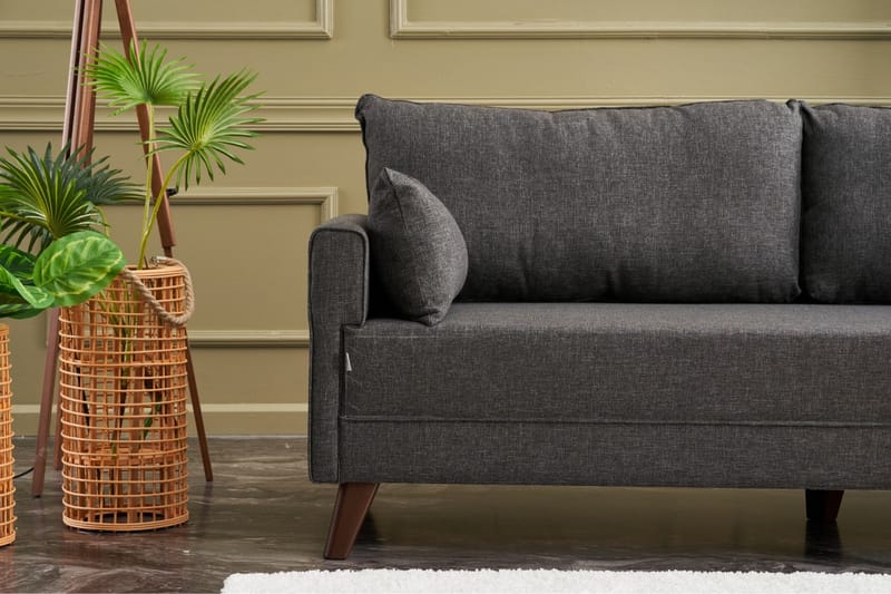 Antigua 2-seters Sofa - Anstrasitt/Natur - Møbler - Sofaer - 2 seter sofa