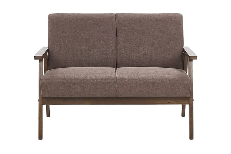 Asnes 2-seters Sofa, Brun