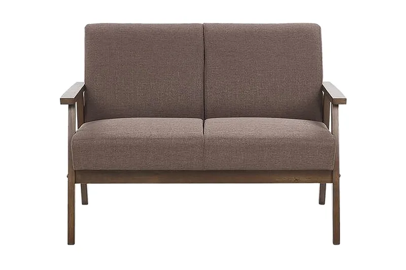 Asnes 2-seters Sofa, Brun