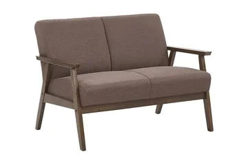Asnes 2-seters Sofa - Brun - Møbler - Sofaer - 2 seter sofa