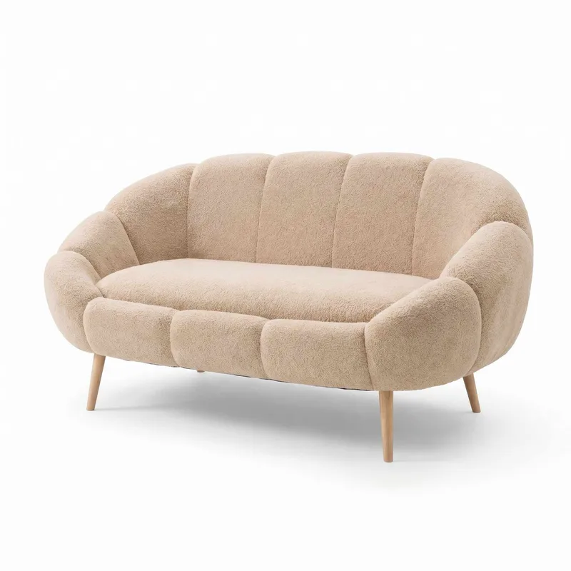 2-seters sofa Atelier Del Sofa Lida (130 x 105 x 50 cm) Beige, undefined