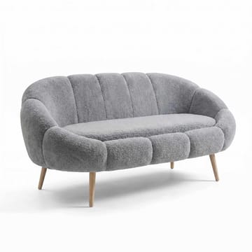 2-seters sofa Atelier Del Sofa Lida (130 x 105 x 50 cm) Grå