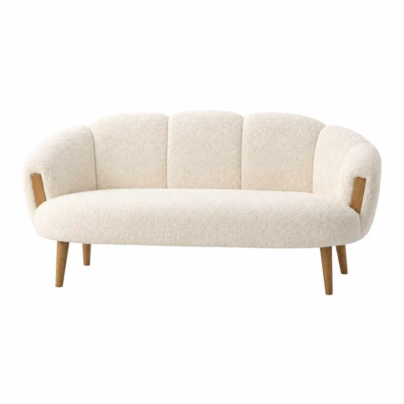 2-seters sofa Atelier Del Sofa Star (128 x 102 x 65 cm) Hvit, undefined