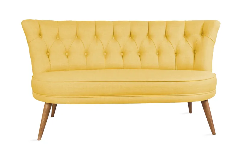 Barnello 2-Seter Sofa, Gul