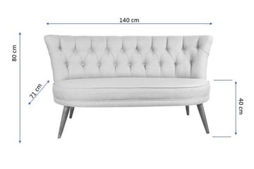 Barnello 2-Seter Sofa - Rød - Møbler - Sofaer - 2 seter sofa
