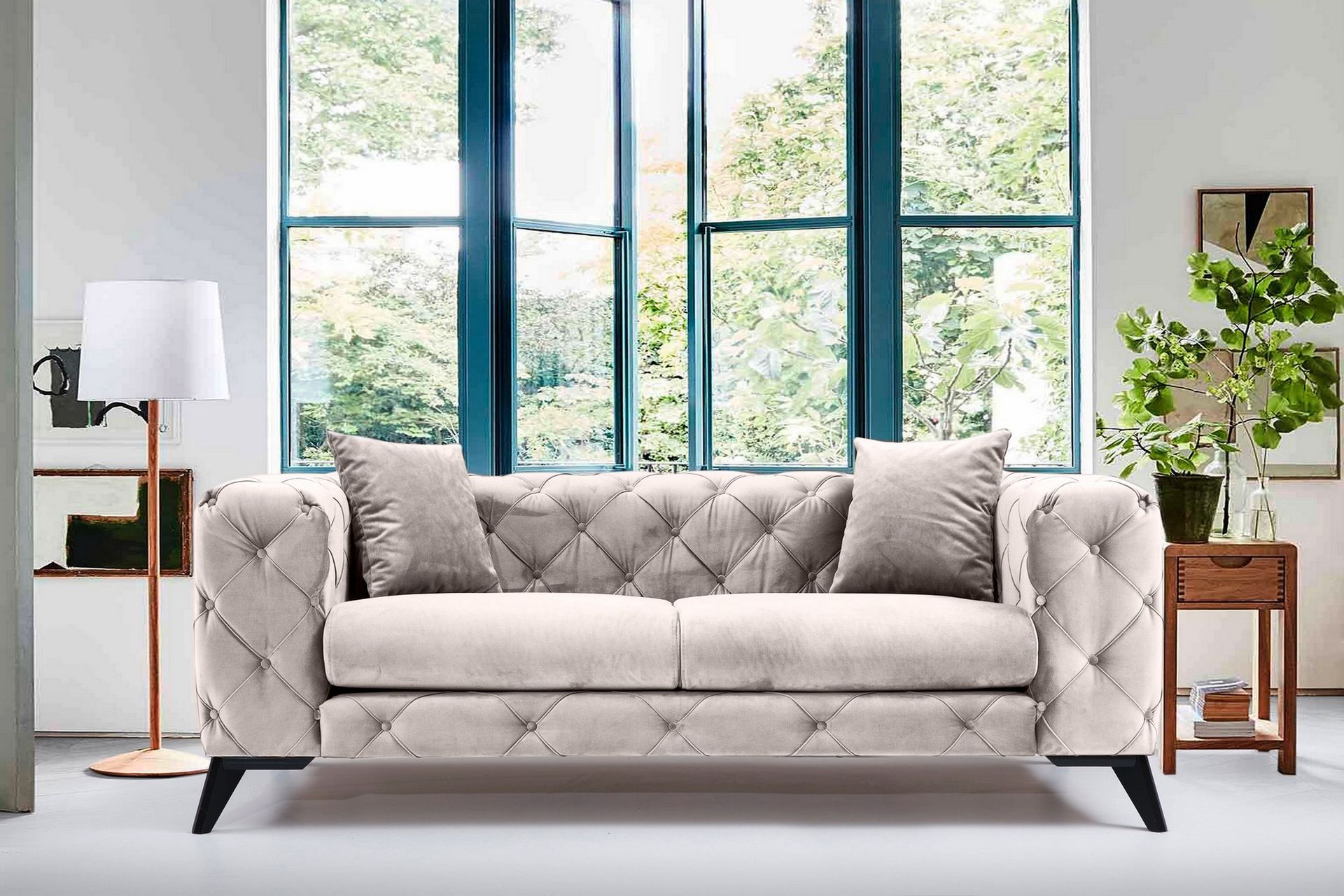 Beachport Sofa 2-seters - Beige - Møbler - Sofaer - 2 seter sofa