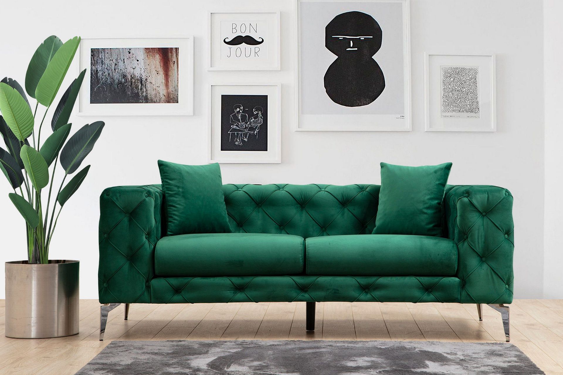 Beachport Sofa 2-seters - Grønn