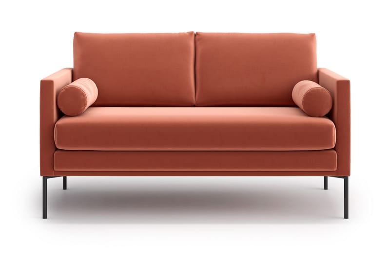 Blues 2-seter Sofa - Oransje/Rosa - 2 seter sofa