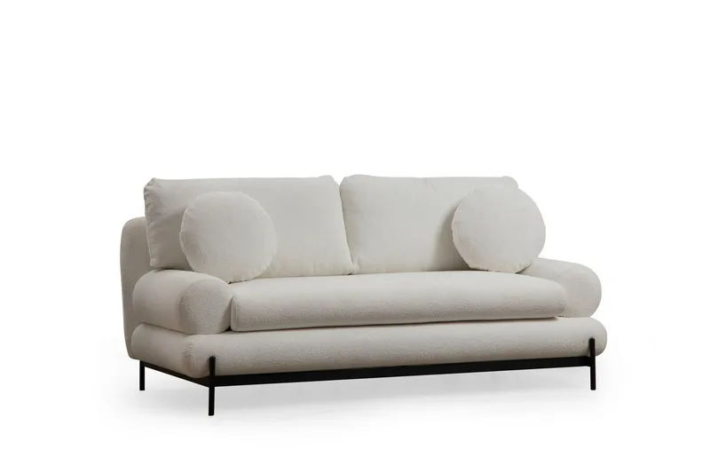 Cassius Sofa 2-seter, Hvit