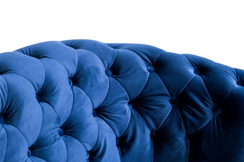 Chesterfield Ludovic Sofa 2-seters - Blå - Møbler - Sofaer - 2 seter sofa