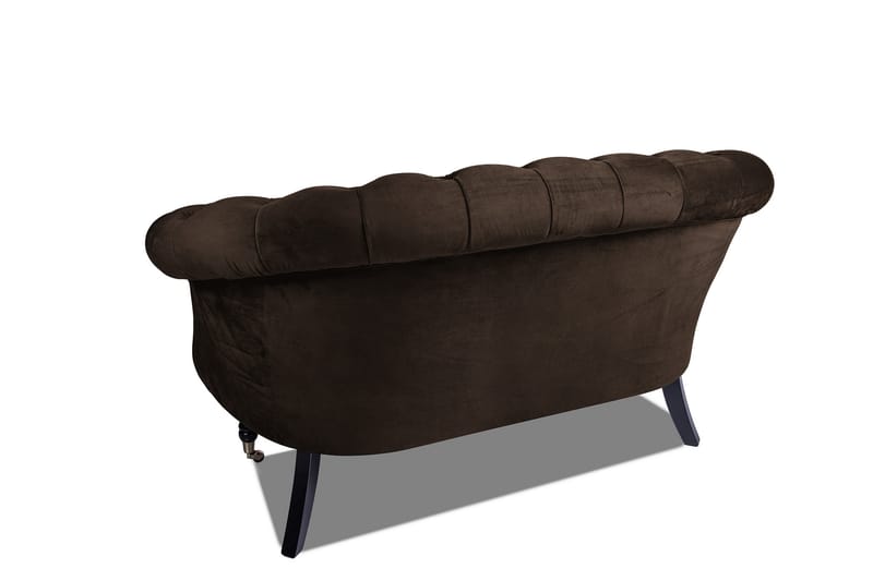 Chesterfield Ludovic Sofa 2-seters - Brun - 2 seter sofa - Chesterfield sofaer - Fløyel sofaer