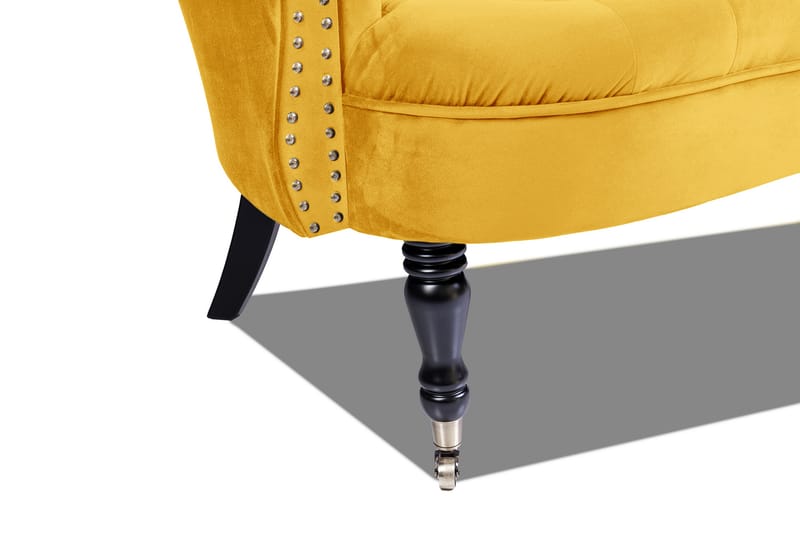 Chesterfield Ludovic Sofa 2-seters - Gul - Møbler - Sofaer - 2 seter sofa