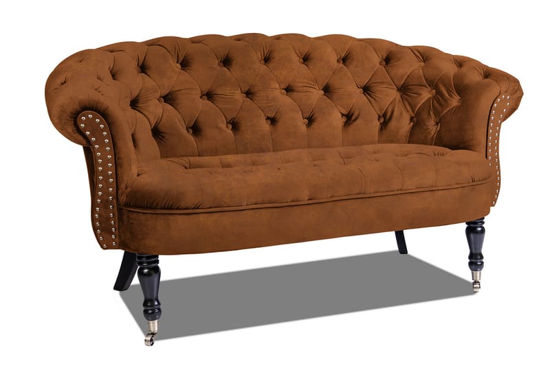 Chesterfield Ludovic Sofa 2-seters - Konjakk - Møbler - Sofaer - 2 seter sofa