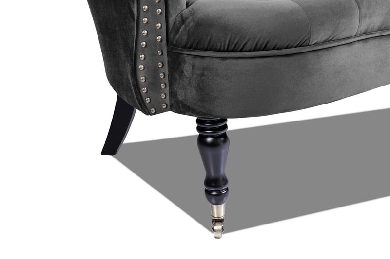 Chesterfield Ludovic Sofa 2-seters - Mørkegrå - Møbler - Sofaer - 2 seter sofa