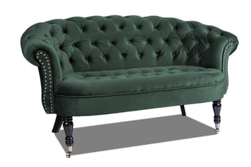 Chesterfield Ludovic Sofa 2-seters - Mørkegrønn - Møbler - Sofaer - 2 seter sofa