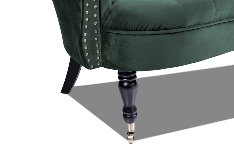 Chesterfield Ludovic Sofa 2-seters - Mørkegrønn - Møbler - Sofaer - 2 seter sofa
