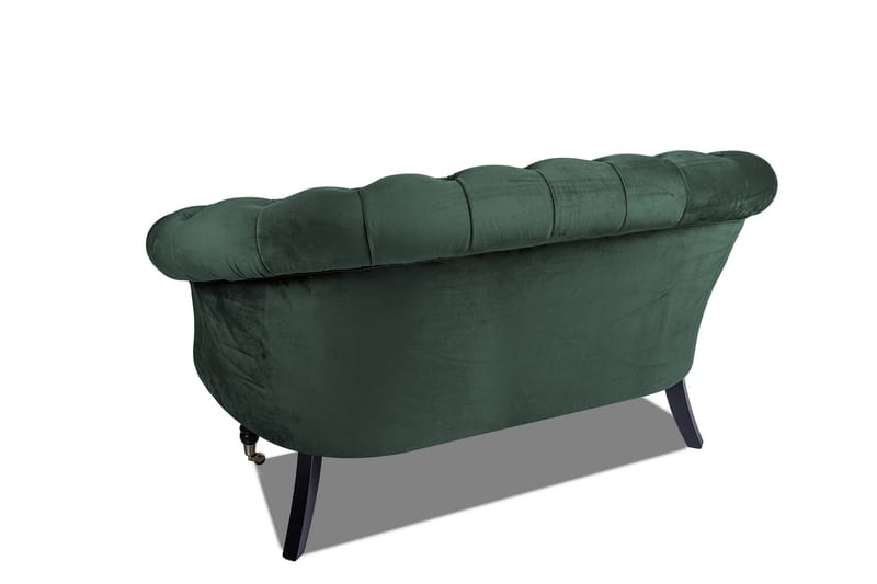 Chesterfield Ludovic Sofa 2-seters - Mørkegrønn - Møbler - Sofaer - 2 seter sofa