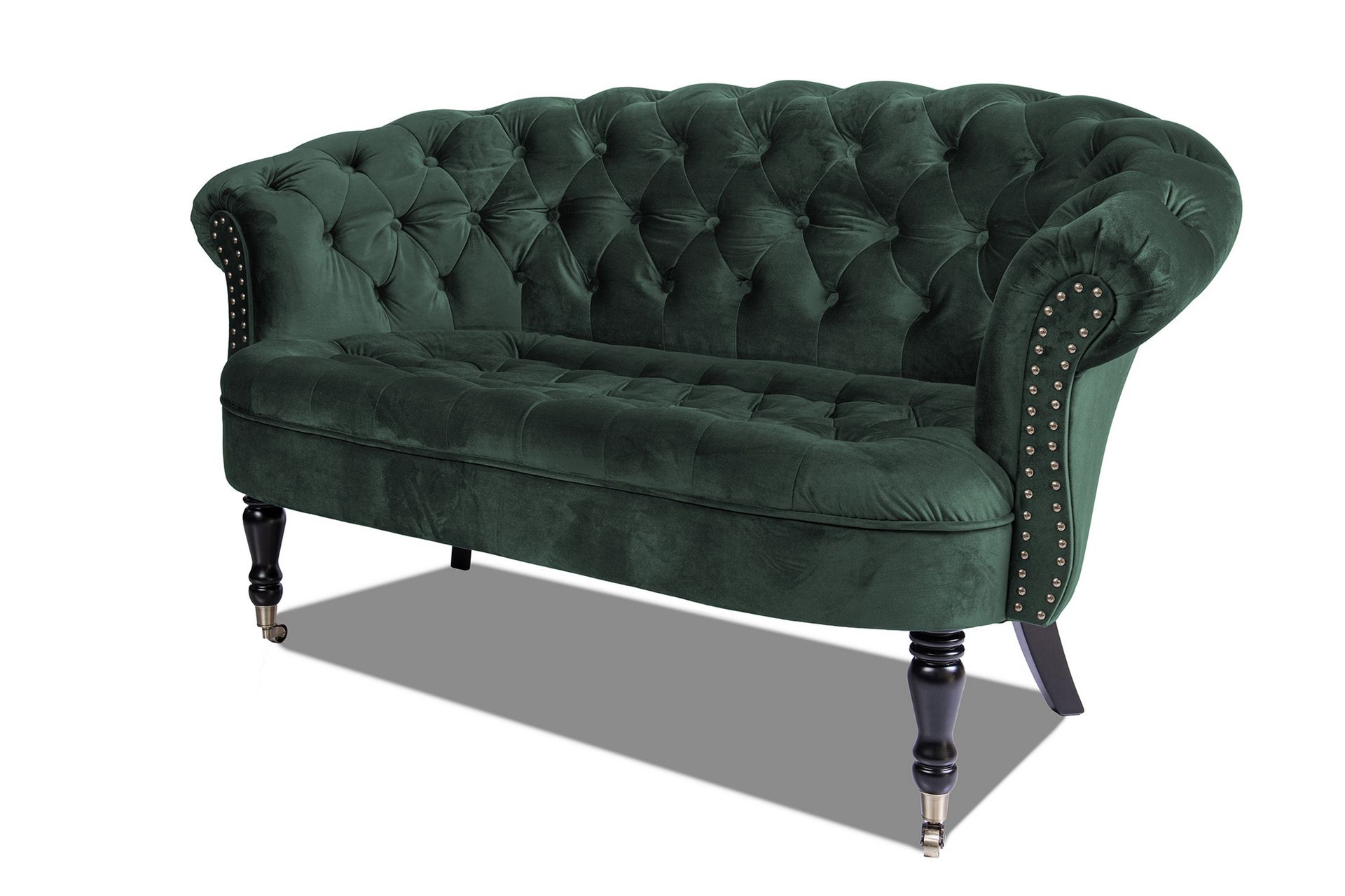 Chesterfield Ludovic Sofa 2-seters - Mørkegrønn - Møbler - Sofaer - 2 seter sofa