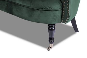 Chesterfield Ludovic Sofa 2-seters - Mørkegrønn - Møbler - Sofaer - 2 seter sofa