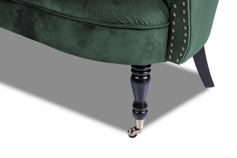 Chesterfield Ludovic Sofa 2-seters - Mørkegrønn - Møbler - Sofaer - 2 seter sofa