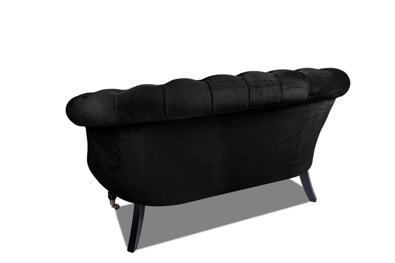 Chesterfield Ludovic Sofa 2-seters - Svart - Møbler - Sofaer - 2 seter sofa