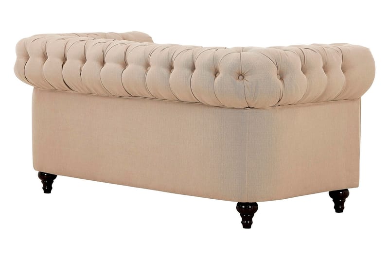 Chesterfield Lyx 2-seters Sofa - Beige - 2 seter sofa - Chesterfield sofaer