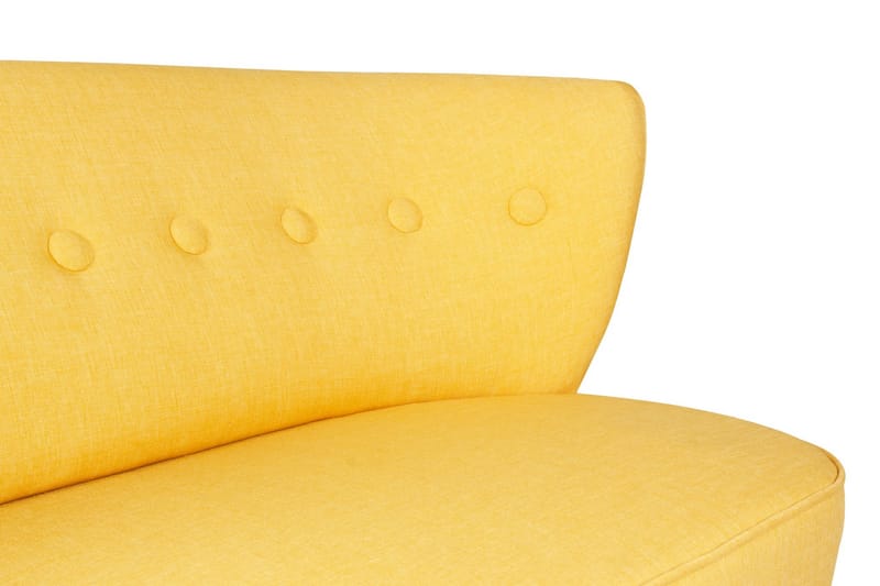 Clivocast 2-Seter Sofa - Gul - 2 seter sofa