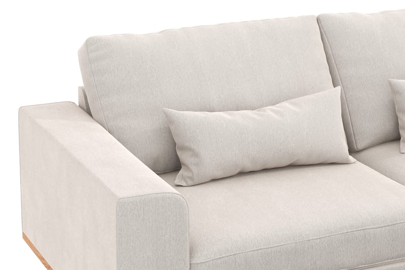 Copenhagen 2-seters Fløyelssofa - Kremhvit - Møbler - Sofaer - 2 seter sofa