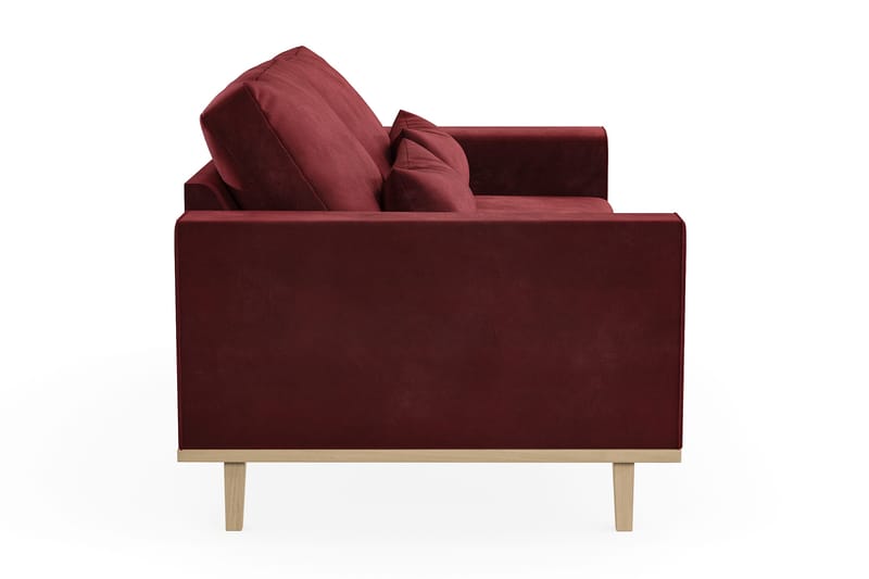 Copenhagen 2-seters Fløyelssofa - Lilla - Møbler - Sofaer - 2 seter sofa