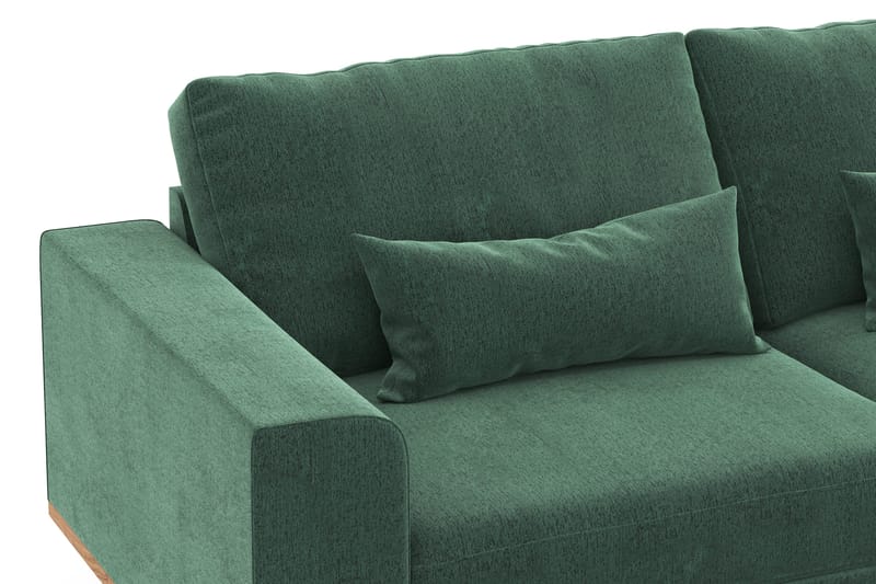Copenhagen 2-seters Fløyelssofa - Mørk grønn - Møbler - Sofaer - 2 seter sofa