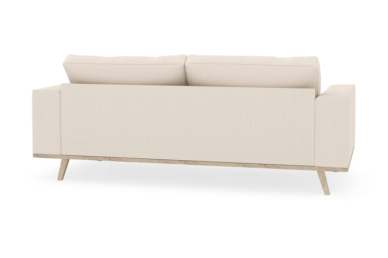 Copenhagen 2-seters Manchestersofa - Beige - Møbler - Sofaer - 2 seter sofa