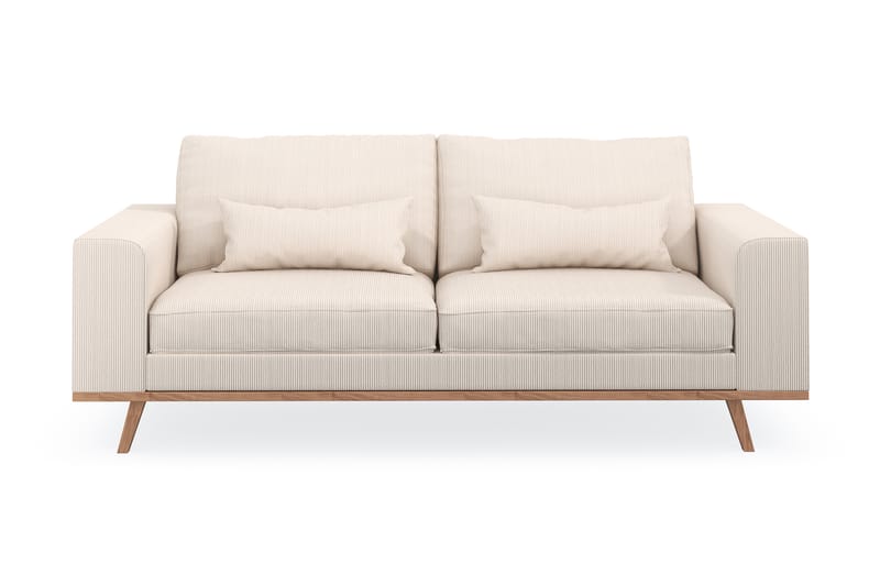 Copenhagen 2-seters Manchestersofa - Beige - Møbler - Sofaer - 2 seter sofa