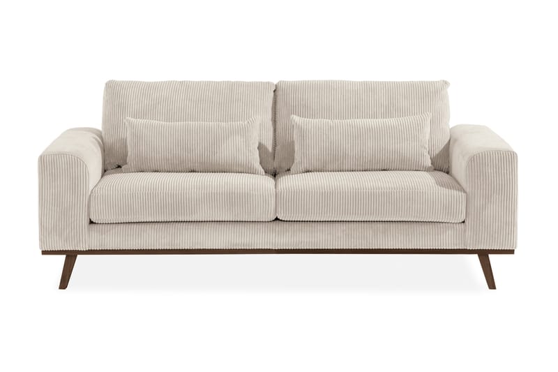 Copenhagen 2-seters Manchestersofa - Beige - Møbler - Sofaer - 2 seter sofa