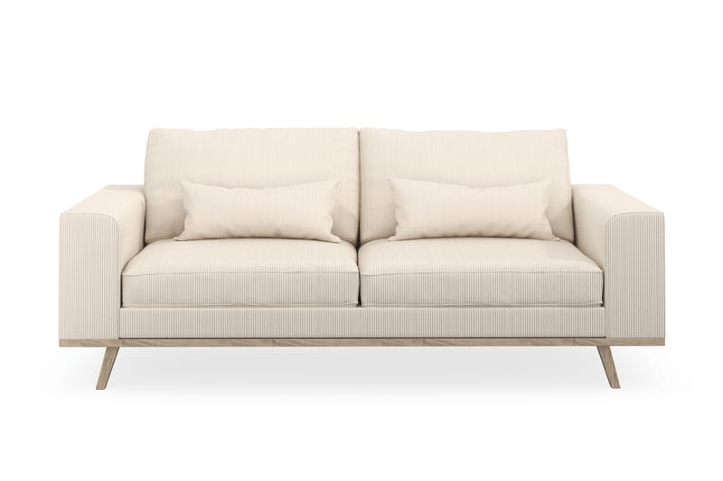 Copenhagen 2-seters Manchestersofa - Beige - Møbler - Sofaer - 2 seter sofa