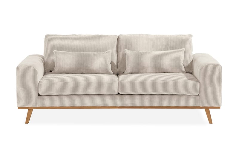 Copenhagen 2-seters Manchestersofa, Beige