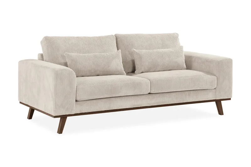 Copenhagen 2-seters Manchestersofa - Beige - Møbler - Sofaer - 2 seter sofa