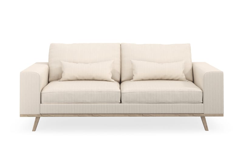 Copenhagen 2-seters Manchestersofa - Beige - Møbler - Sofaer - 2 seter sofa