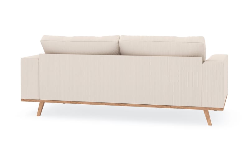 Copenhagen 2-seters Manchestersofa - Beige - Møbler - Sofaer - 2 seter sofa