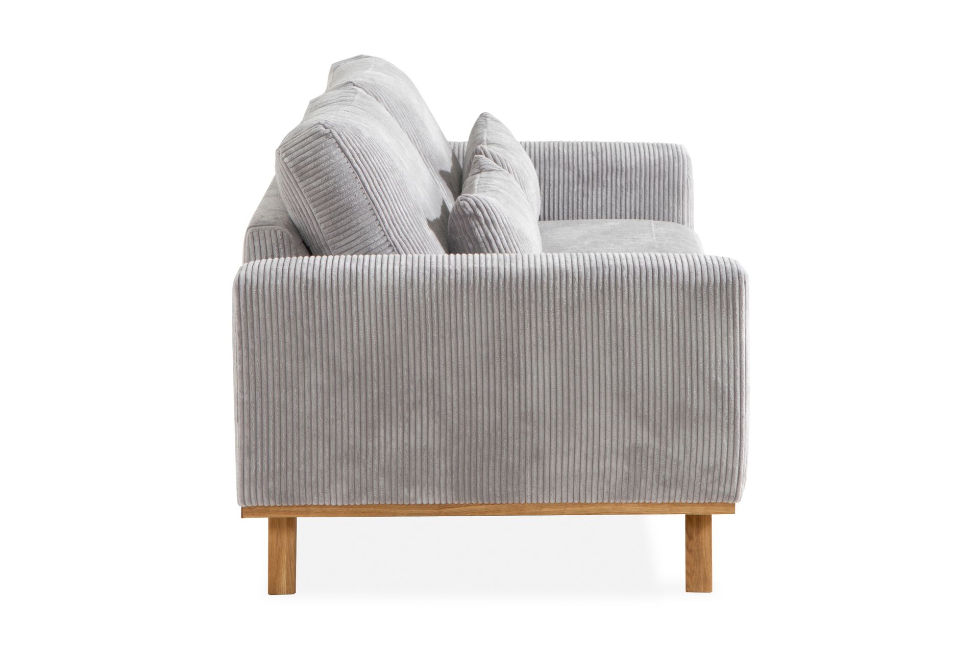 Copenhagen 2-seters Manchestersofa - Lys grå - Møbler - Sofaer - 2 seter sofa