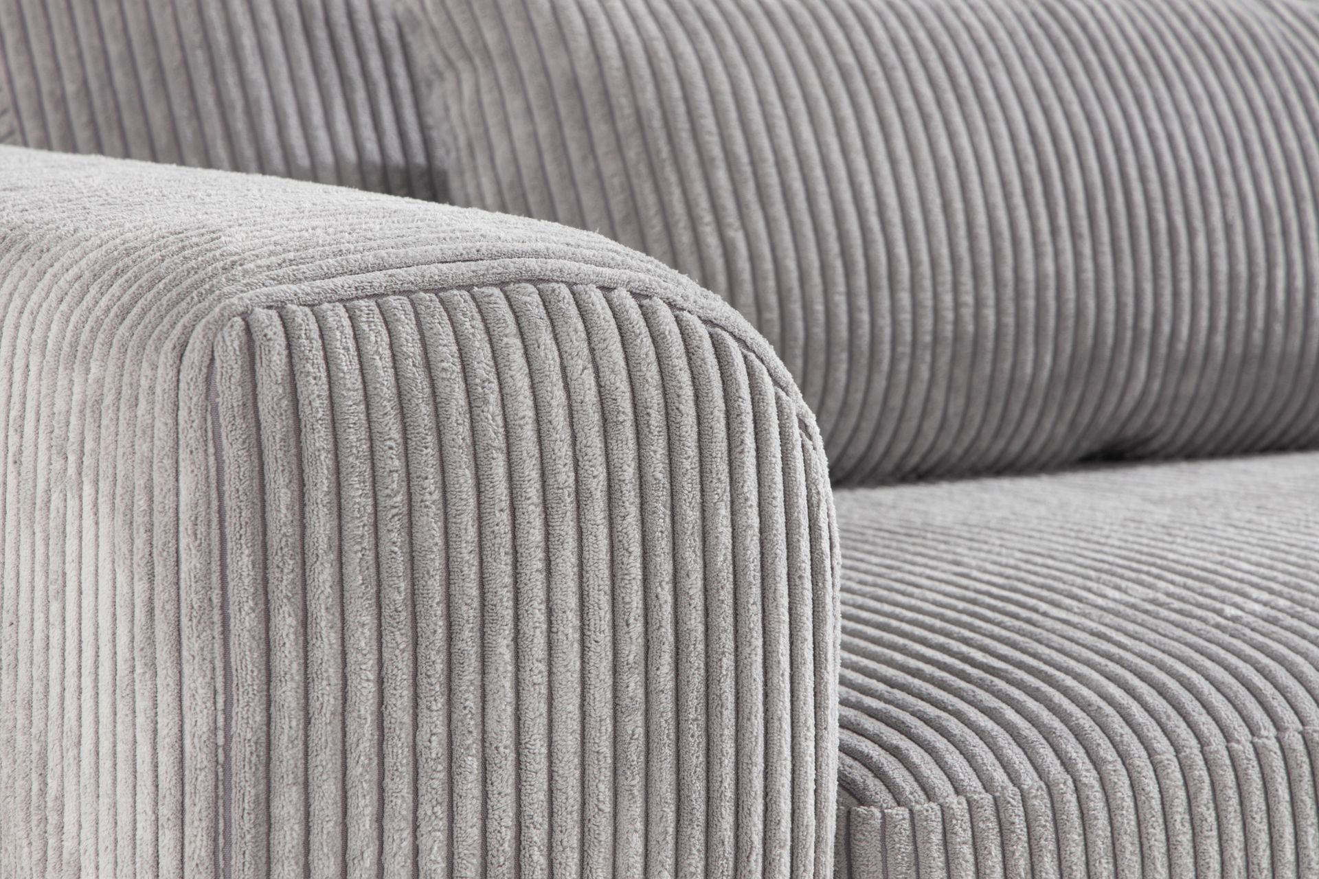 Copenhagen 2-seters Manchestersofa - Lys grå - Møbler - Sofaer - 2 seter sofa